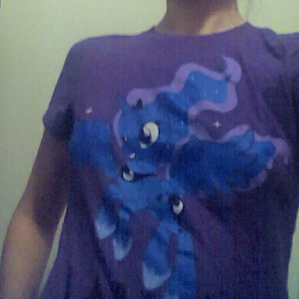 We Love Fine My Little Pony Luna tee